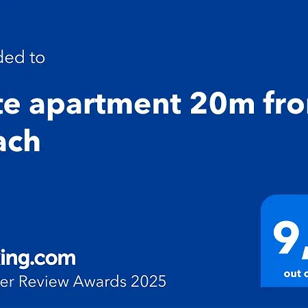 Apartment Cute 20m From